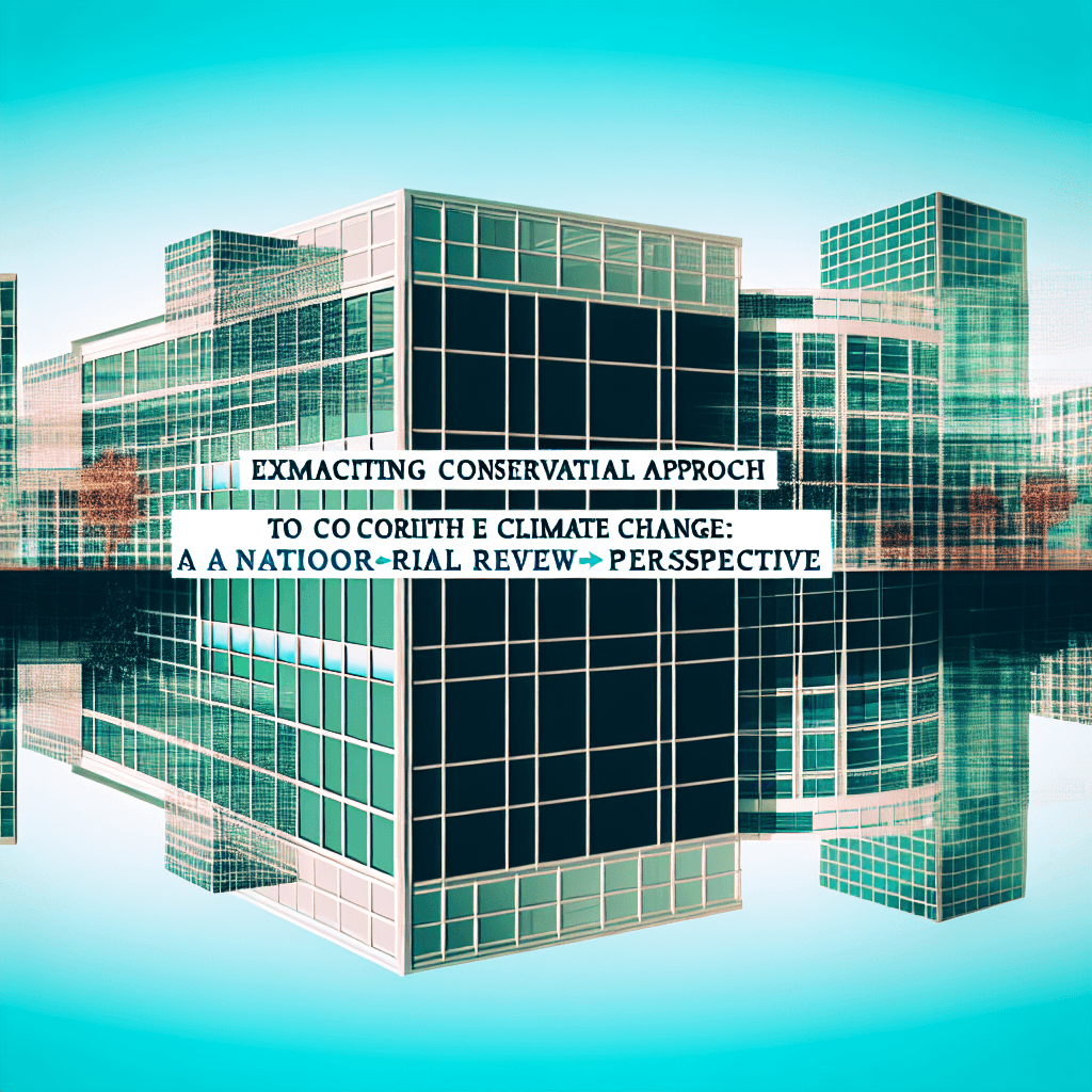 Examining the Conservative Approach to Climate Change: A National Review Perspective Examining the Conservative Approach to Climate Change: A National Review Perspective - Cover Image