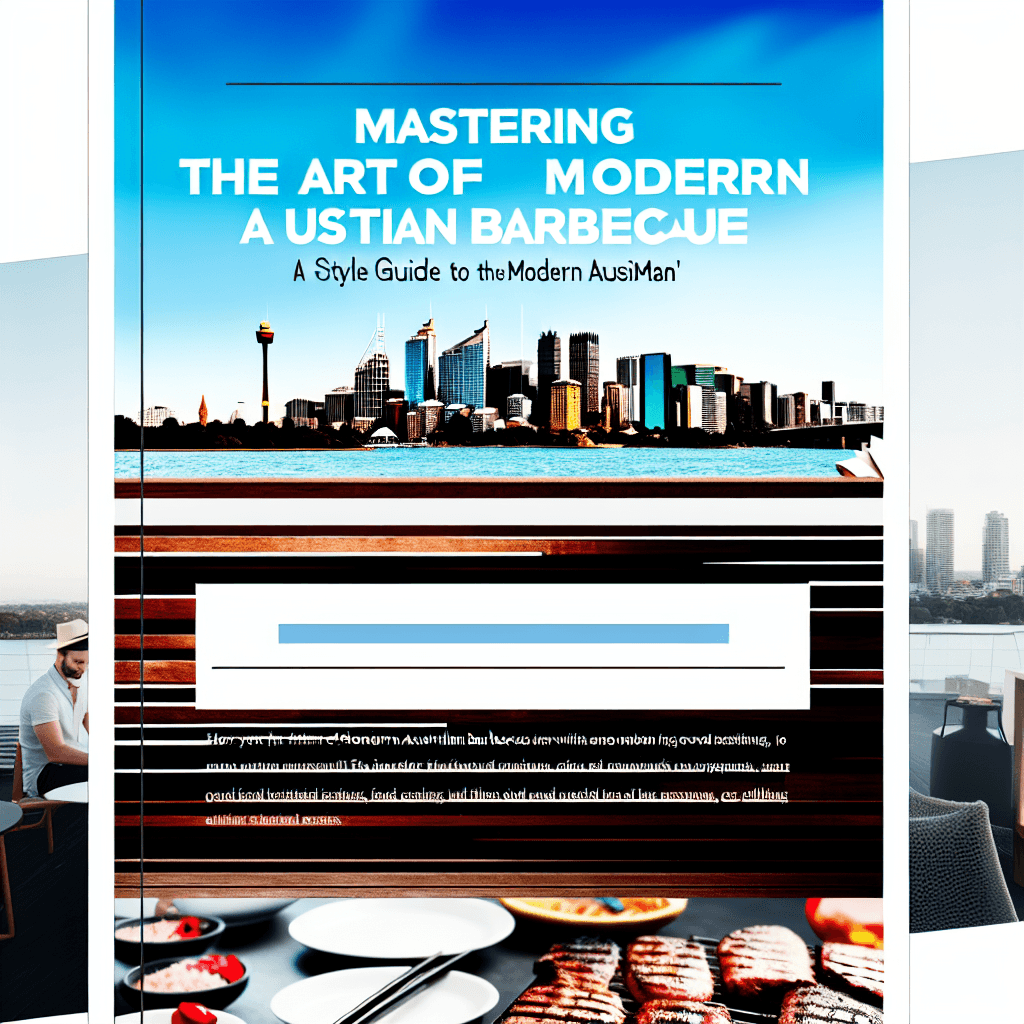 Mastering the Art of Modern Australian Barbecue: A Style Guide for the Modern Aussie Man Mastering the Art of Modern Australian Barbecue: A Style Guide for the Modern Aussie Man - Cover Image