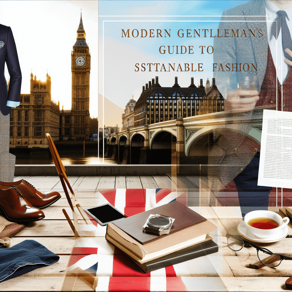 Modern Gentleman's Guide to Sustainable Fashion Modern Gentleman's Guide to Sustainable Fashion - Cover Image