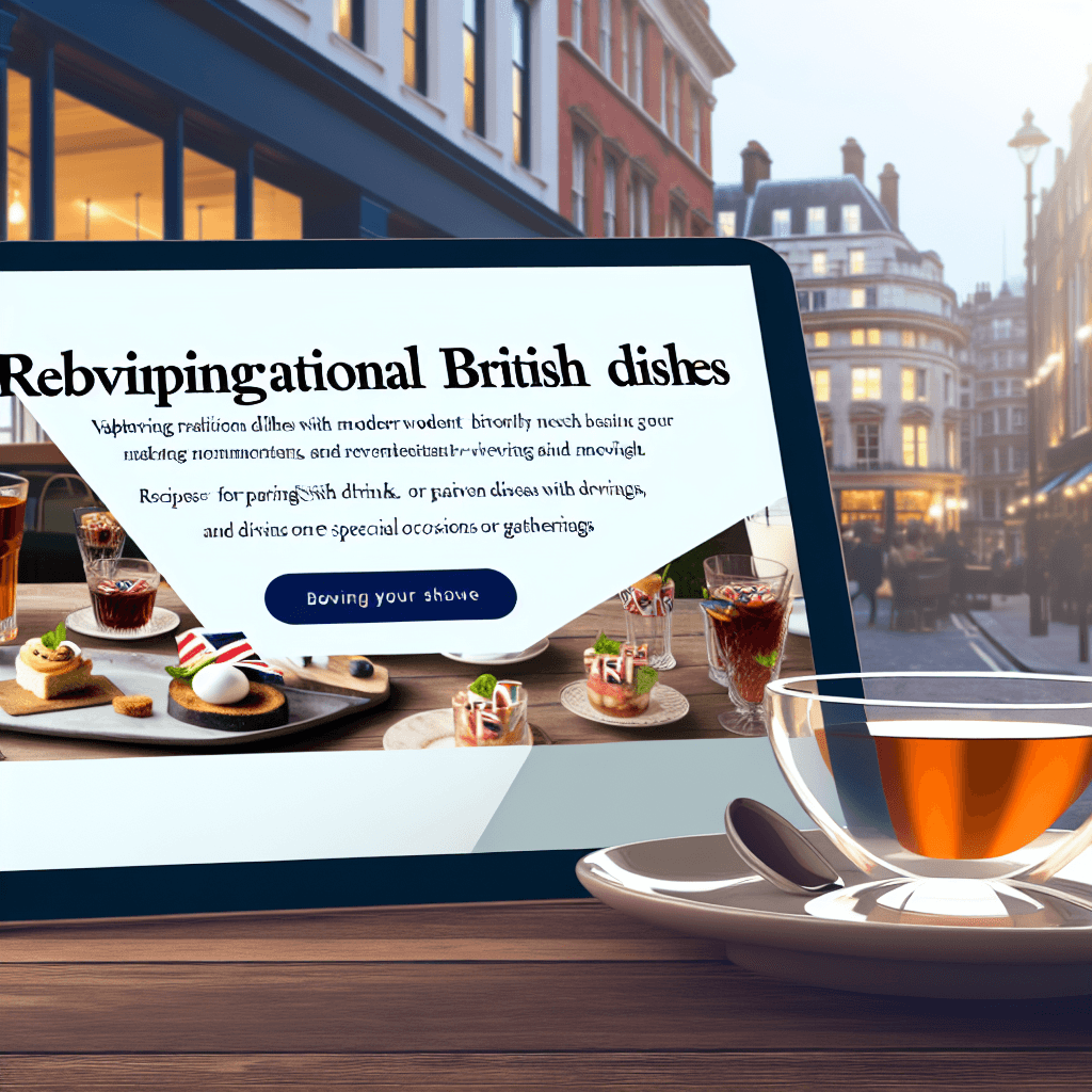 Revamping British Classics with a Twist: Inspired by Epicurious Revamping British Classics with a Twist: Inspired by Epicurious - Cover Image
