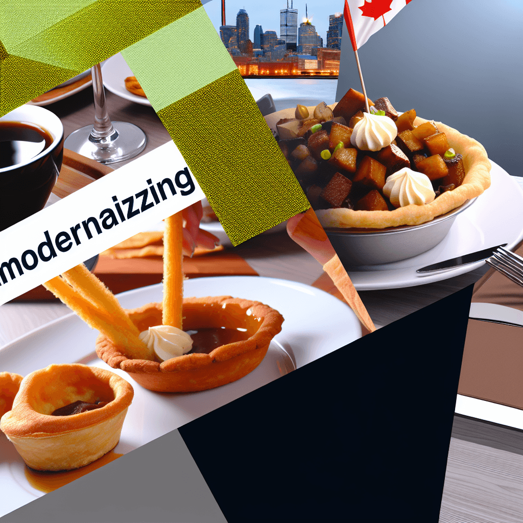 Revamping Traditional Canadian Cuisine: A Modern Twist on Poutine, Butter Tarts, and More Revamping Traditional Canadian Cuisine: A Modern Twist on Poutine, Butter Tarts, and More - Cover Image