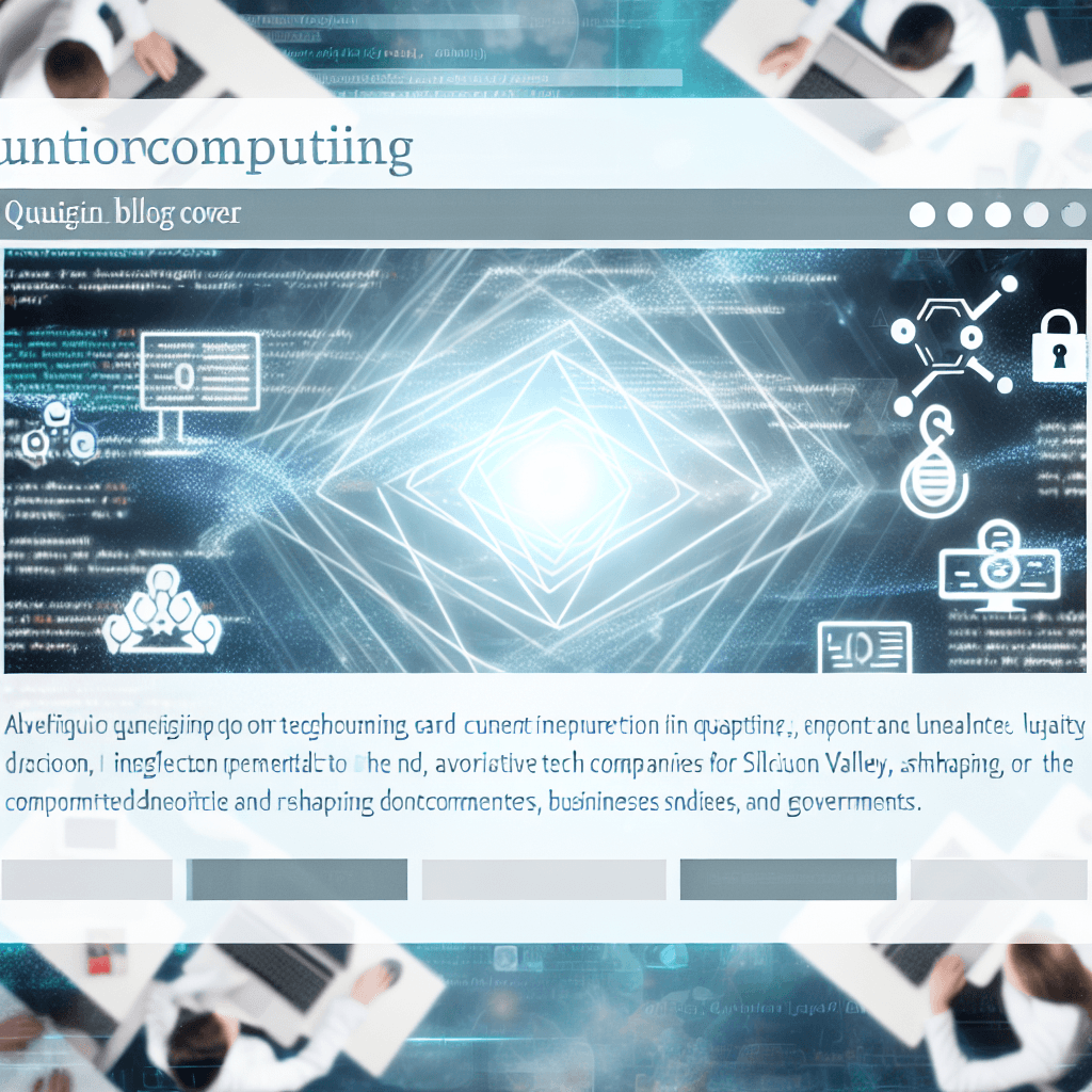 Revealing the Power of Quantum Computers: A Deep Dive into the Future of Tech Revealing the Power of Quantum Computers: A Deep Dive into the Future of Tech - Cover Image