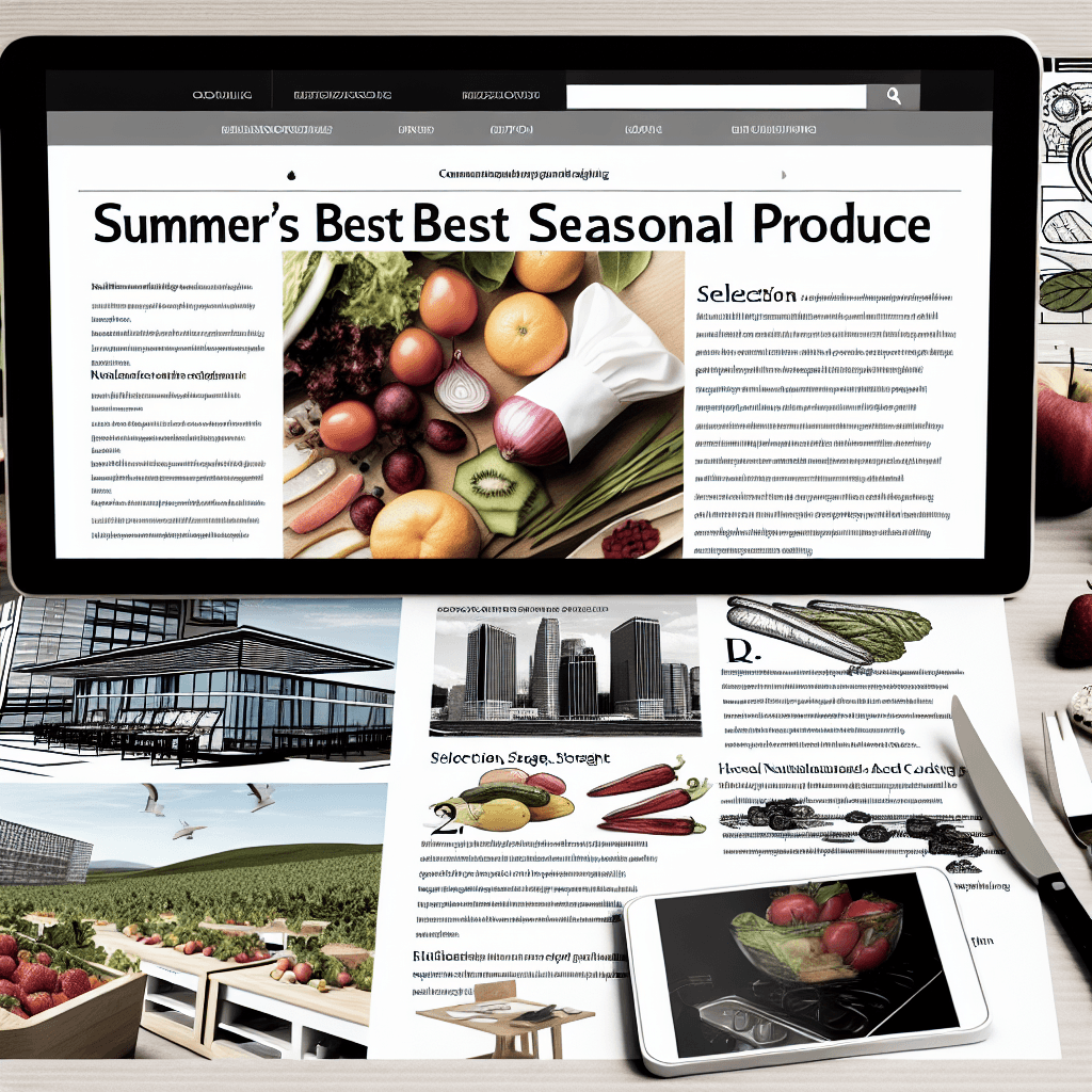 Seasonal Cooking: A Guide to Summer's Best Produce Seasonal Cooking: A Guide to Summer's Best Produce - Cover Image