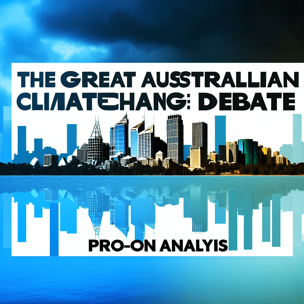 The Great Australian Climate Change Debate: Pro-Con Analysis The Great Australian Climate Change Debate: Pro-Con Analysis - Cover Image