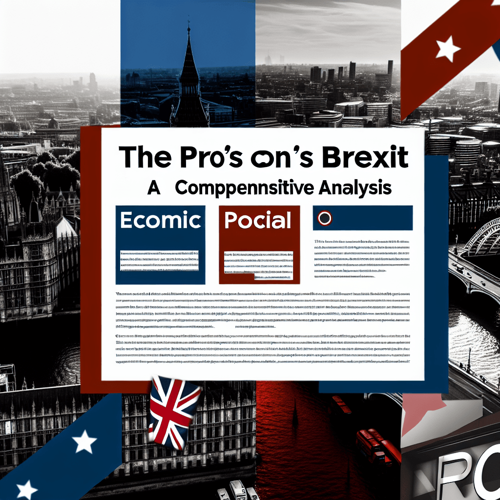 The Pro's and Con's of Brexit: A Comprehensive Analysis The Pro's and Con's of Brexit: A Comprehensive Analysis - Cover Image