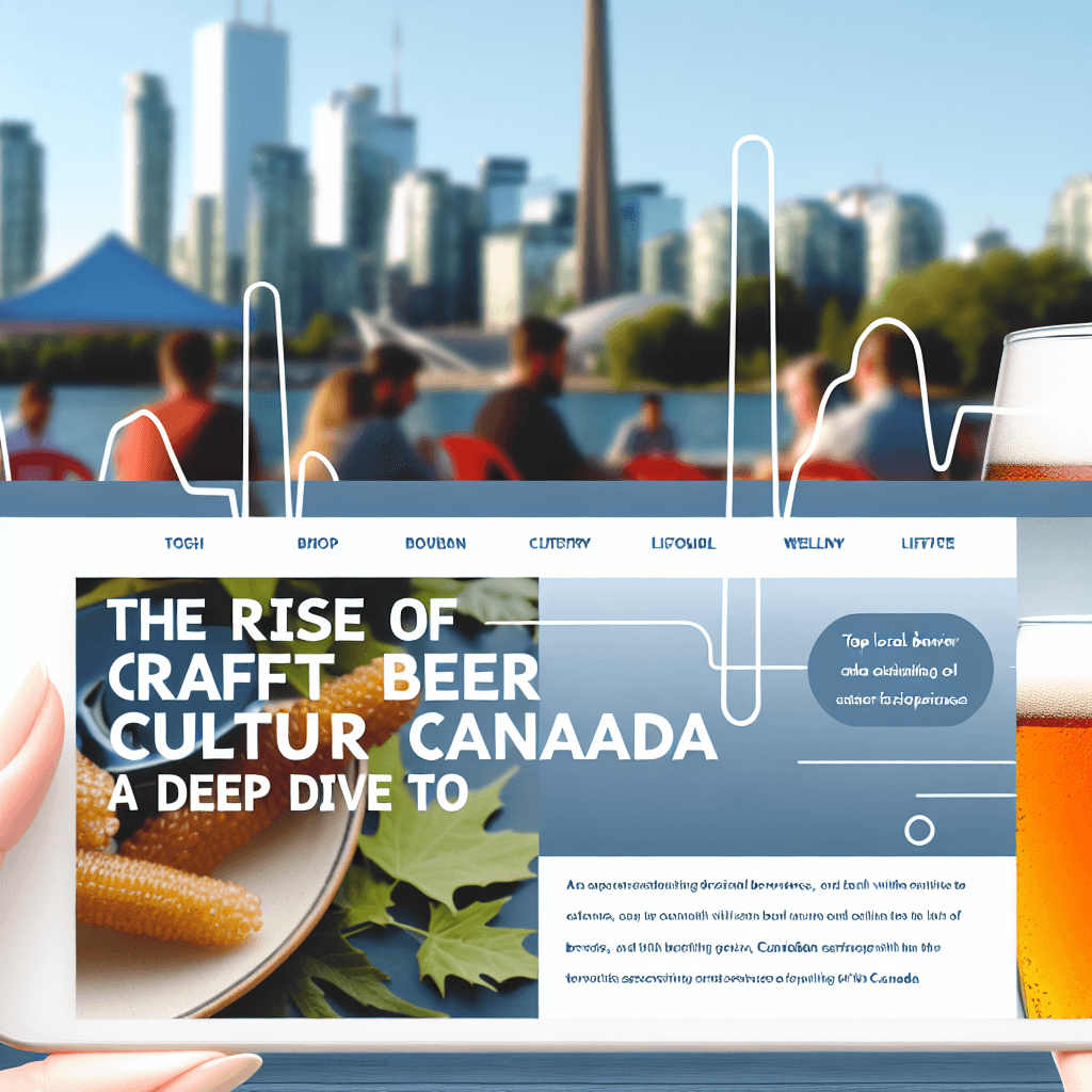 The Rise of Craft Beer Culture in Canada: A Deep Dive into the Trend