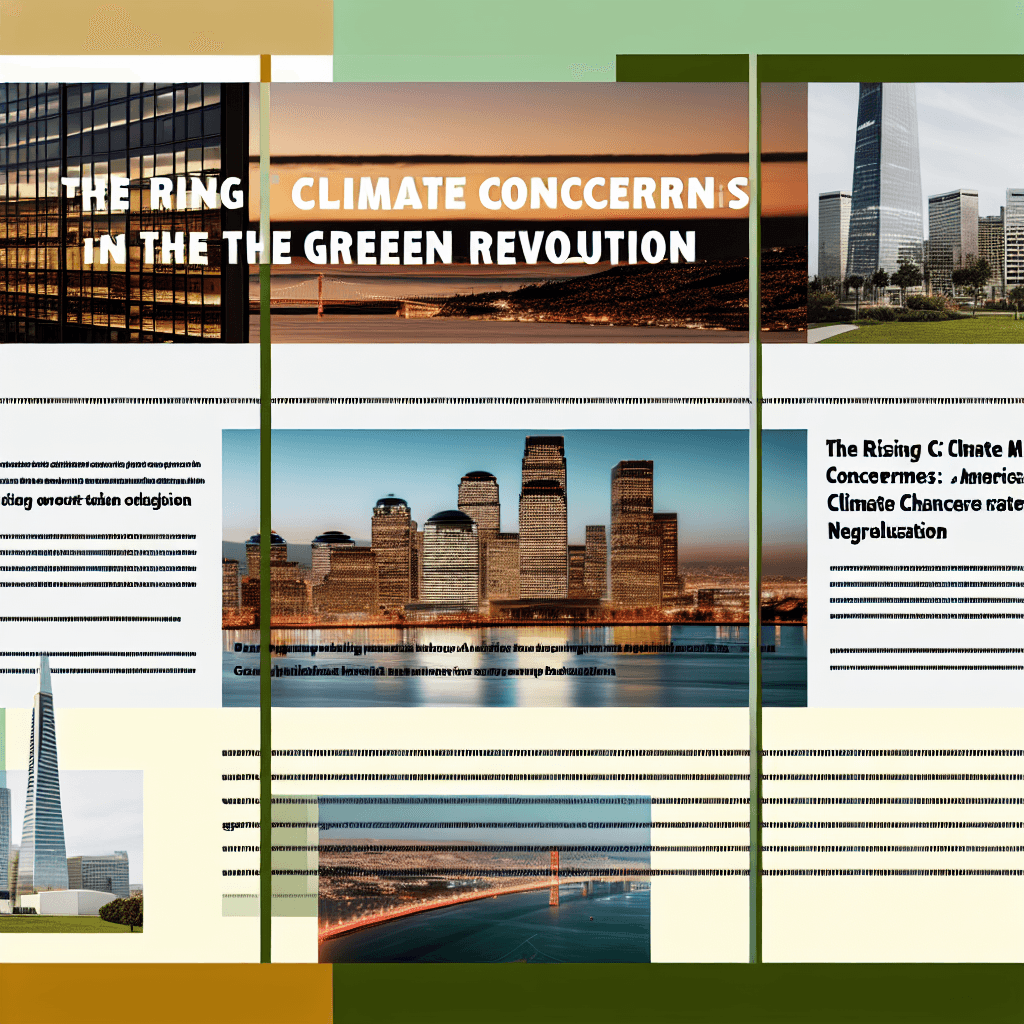 The Rising Climate Concerns: America's Take on the Green Revolution The Rising Climate Concerns: America's Take on the Green Revolution - Cover Image