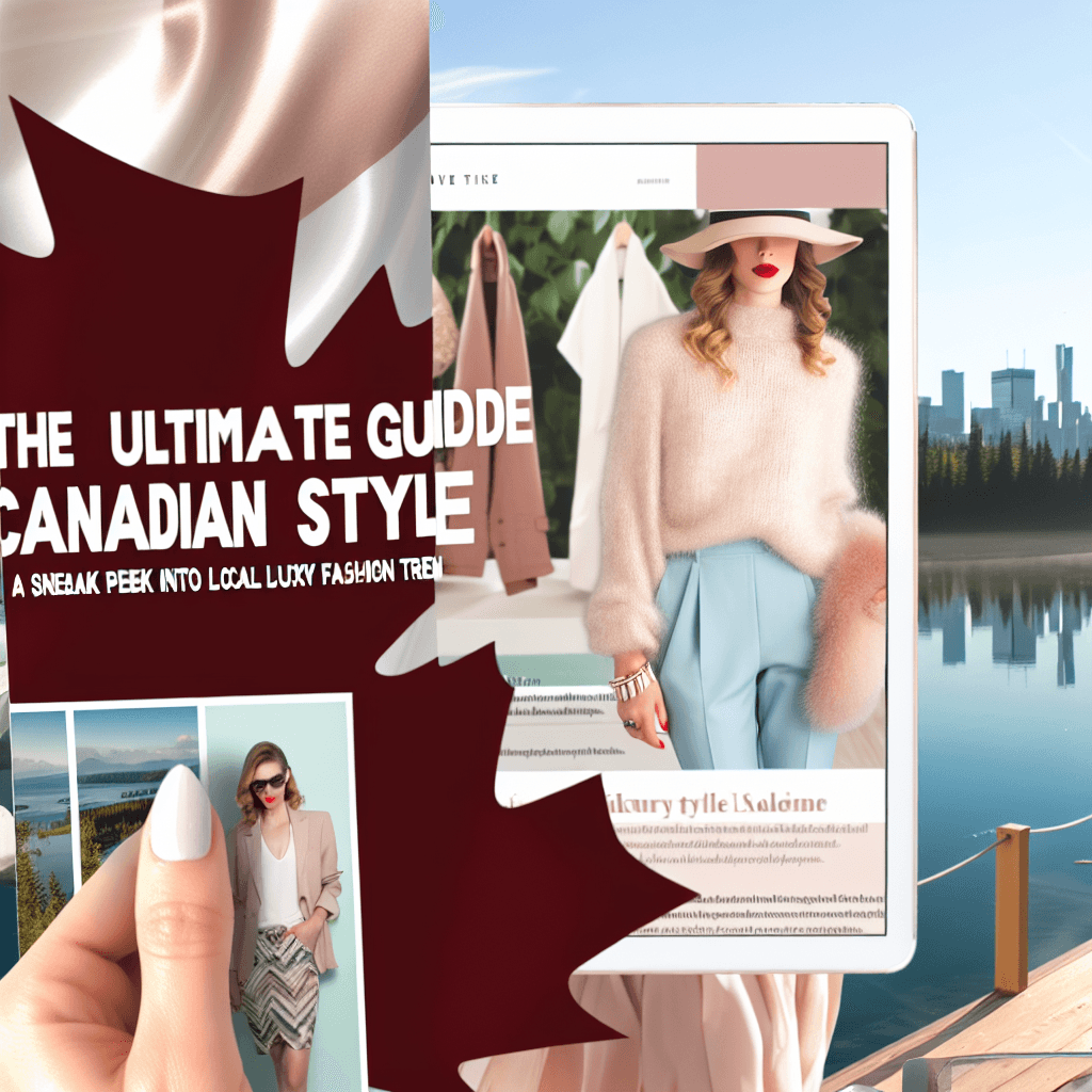 The Ultimate Guide to Canadian Style: A Sneak Peek into Local Luxury Fashion Trends The Ultimate Guide to Canadian Style: A Sneak Peek into Local Luxury Fashion Trends - Cover Image