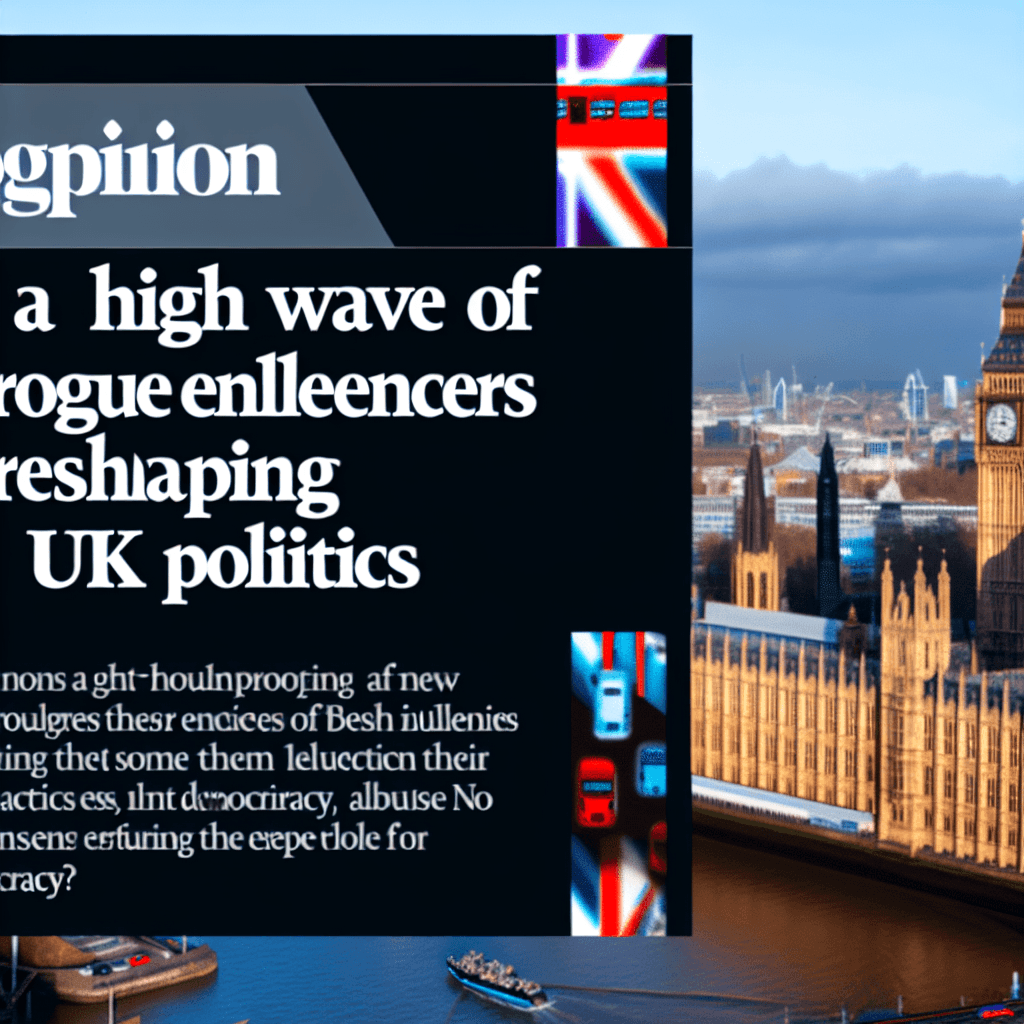 Unmasking the Power Players: How Rogue Influencers are Reshaping UK Politics Unmasking the Power Players: How Rogue Influencers are Reshaping UK Politics - Cover Image